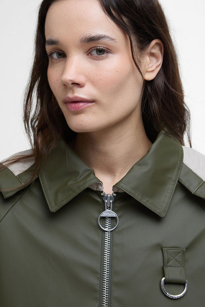 June Showerproof Jacket - DEEP OLIVE