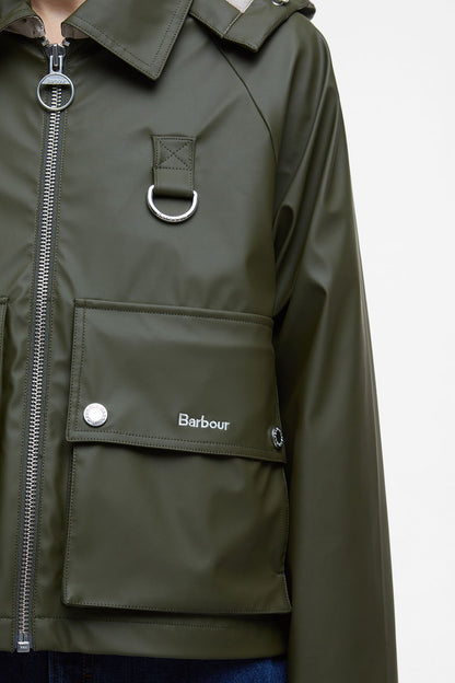 June Showerproof Jacket - DEEP OLIVE
