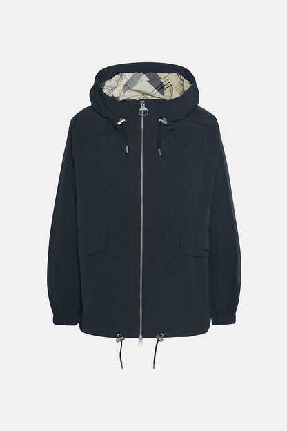 Orson Showerproof Jacket - BLACK/SAFARI DRESS T