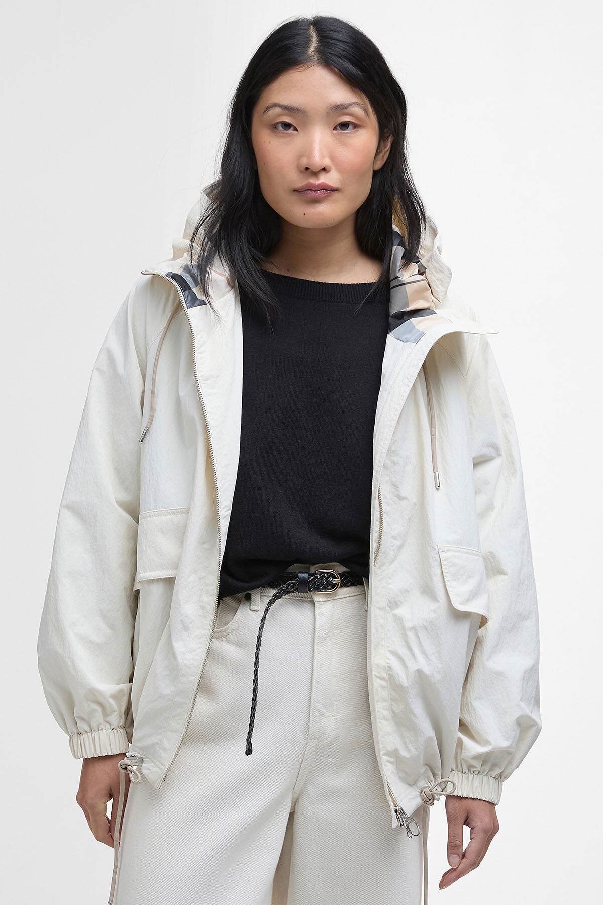 Orson Showerproof Jacket - LIGHT PEARL/SAFARI D