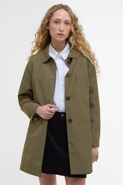 Babbity Reversible Showerproof Jacket - DUSKY GREEN/ANCIENT