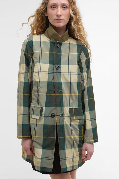 Babbity Reversible Showerproof Jacket - DUSKY GREEN/ANCIENT