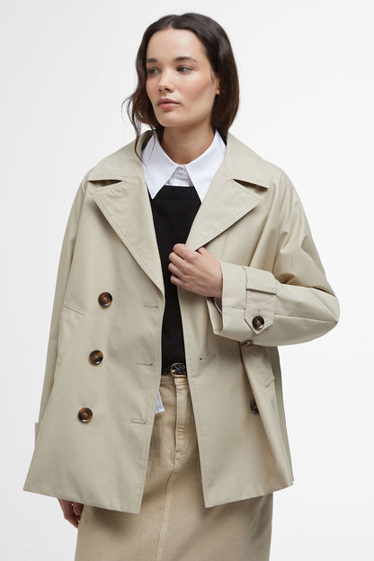 Maisy Showeproof Jacket - LIGHT SAND/SAFARI TA