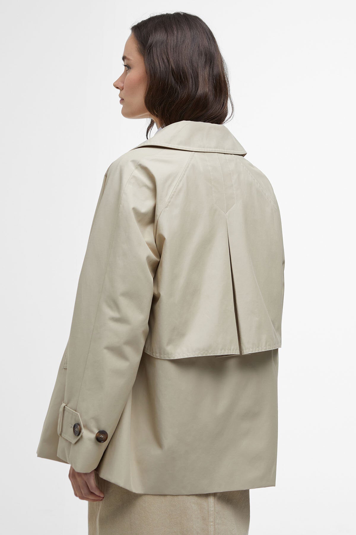 Maisy Showeproof Jacket - LIGHT SAND/SAFARI TA