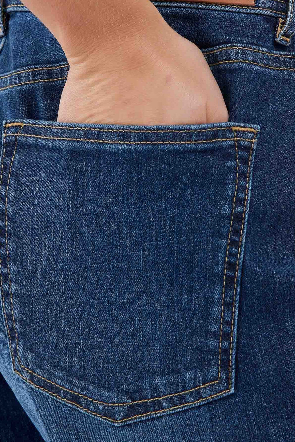 Maddison denim Shorts - AUTHENTIC WASH