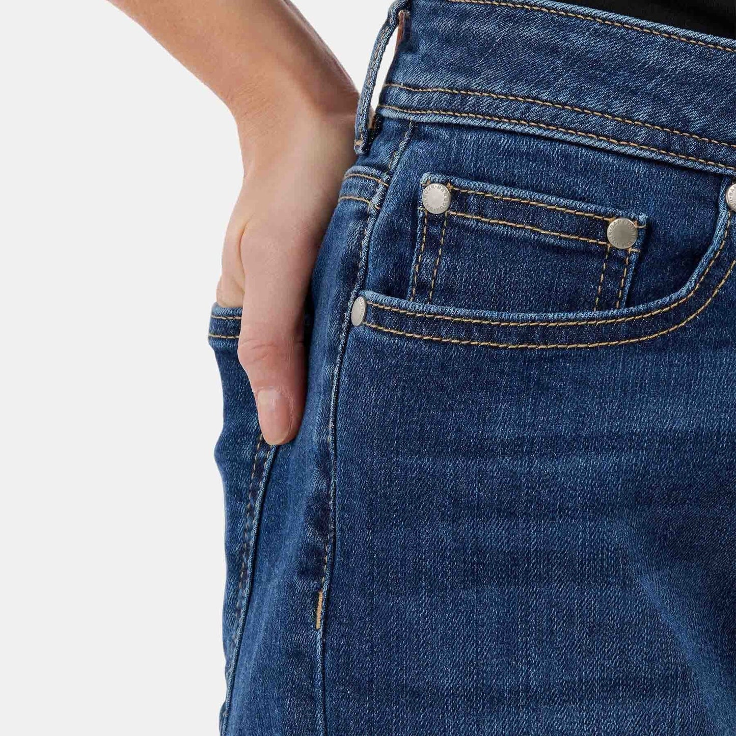 Maddison denim Shorts - AUTHENTIC WASH