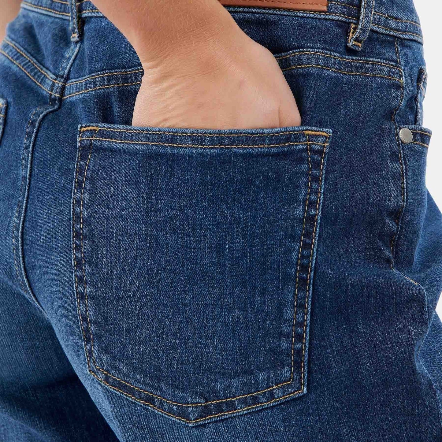 Maddison denim Shorts - AUTHENTIC WASH