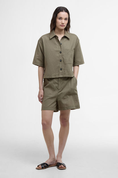 Cary Shorts - DUSKY GREEN