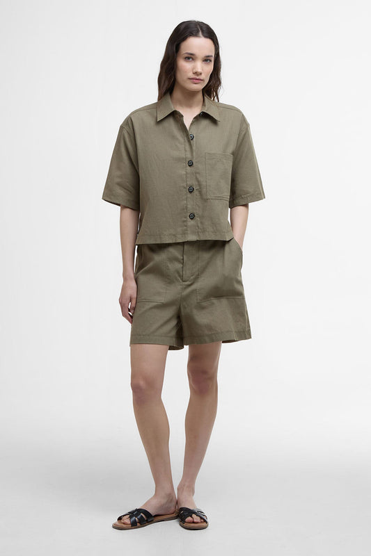 Cary Shorts - DUSKY GREEN