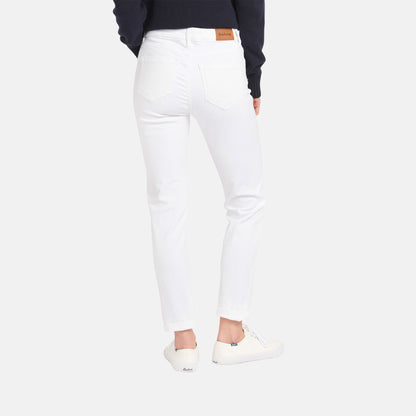 Trouser Casual Slim Fit - WHITE
