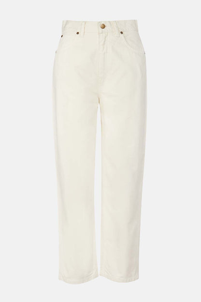 Westbury Barrel Leg Jean - ECRU