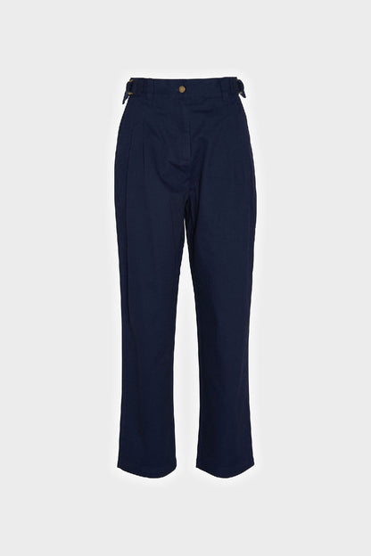 Amber Tapered Trousers - NAVY