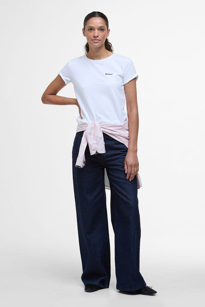 Saltford Logo T-Shirt - WHITE