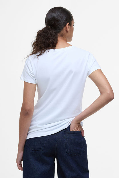 Saltford Logo T-Shirt - WHITE