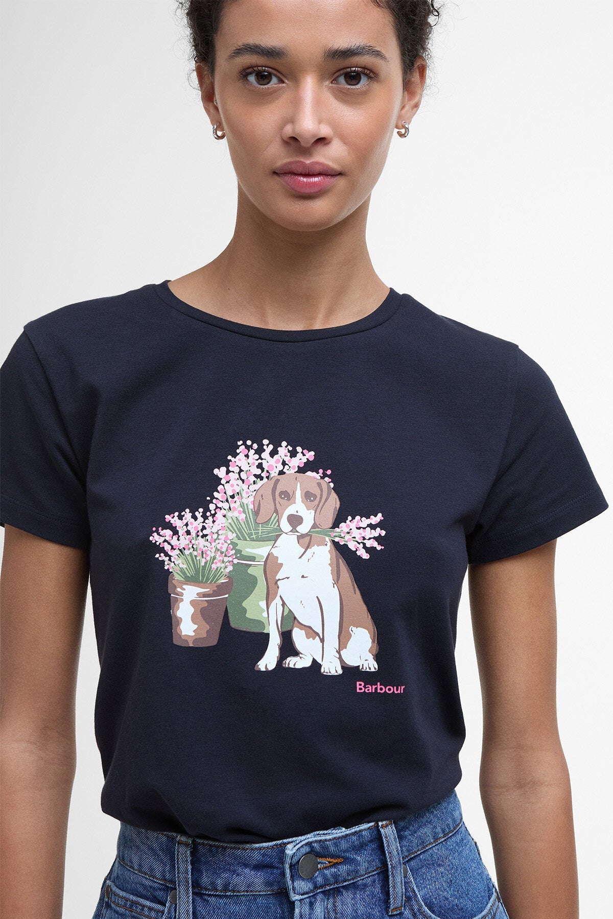 Bowland Graphic T-Shirt - NAVY