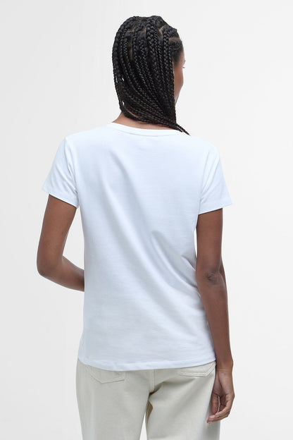Bowland Graphic T-Shirt - WHITE