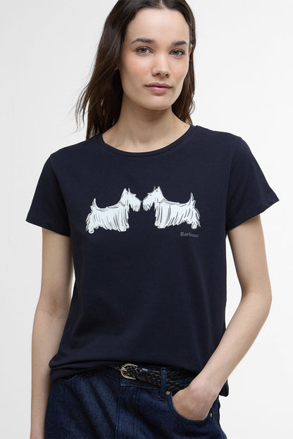 Highlands Graphic T-Shirt - NAVY
