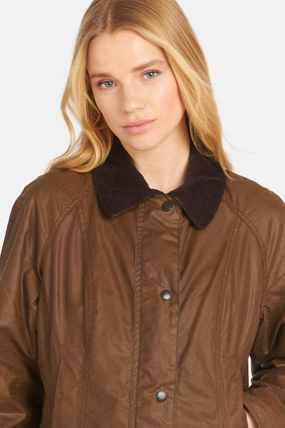 Beadnell Wax Jacket - BARK