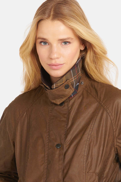 Beadnell Wax Jacket - BARK