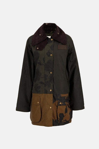 Beauflower Waxed Jacket - ARCH. OLV/SND/ANCNT