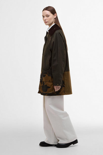 Beauflower Waxed Jacket - ARCH. OLV/SND/ANCNT