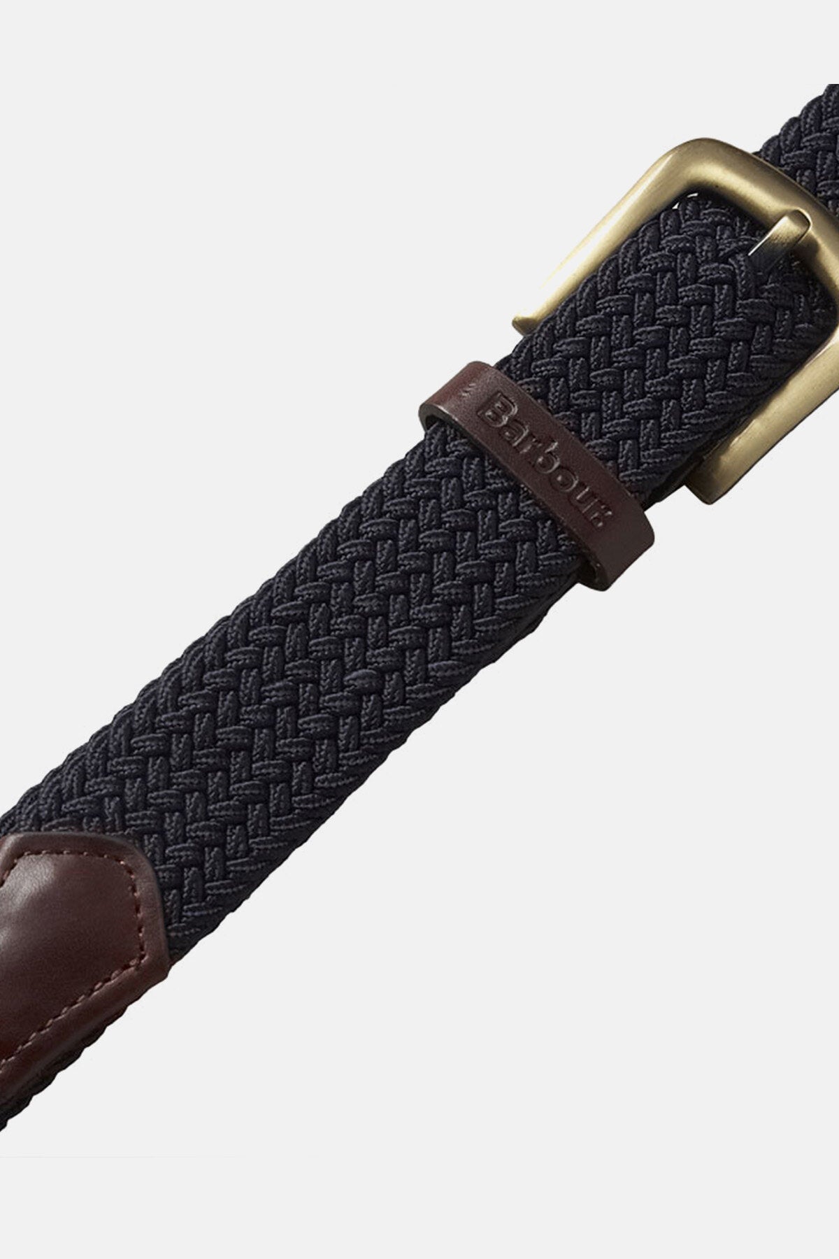 Strech webbing belt - NAVY
