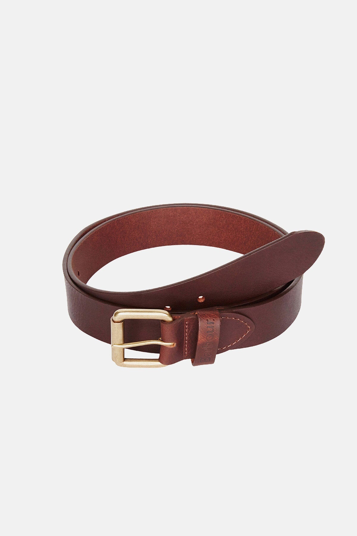 Allanton Leather Belt - BROWN