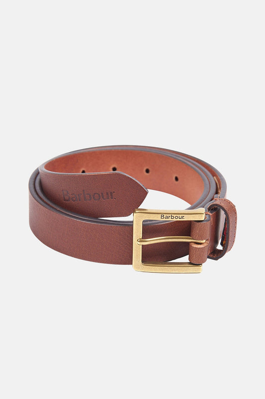 Leather Belt - DARK TAN