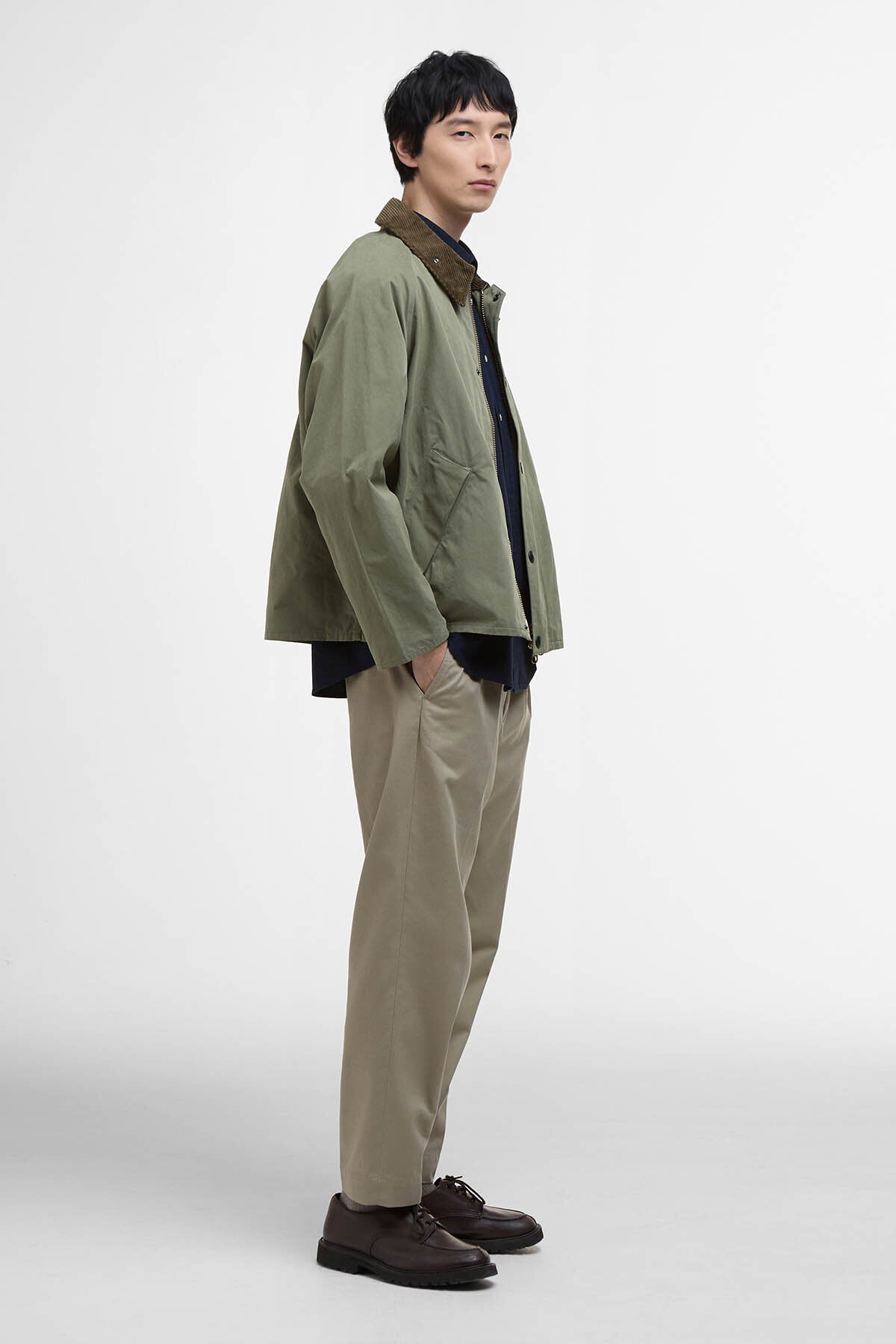 Transporter Oversized Casual Jacket - FERN