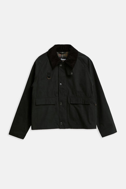 Spey Oversized Casual Jacket - BLACK