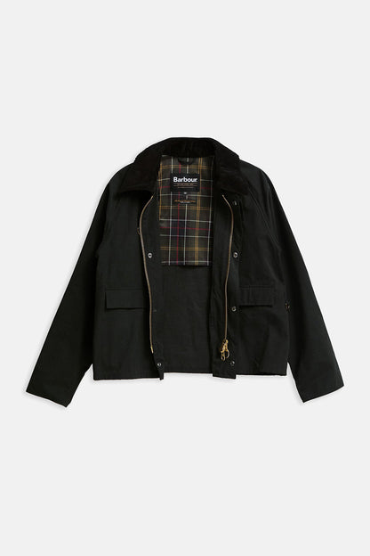 Spey Oversized Casual Jacket - BLACK