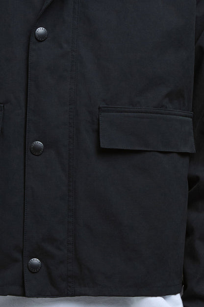 Spey Oversized Casual Jacket - BLACK