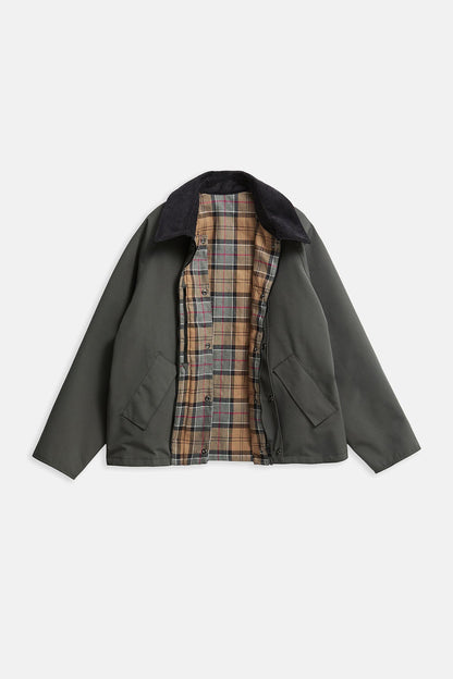 Oversized Reversible Transporter Jacket - ASPHALT GREY