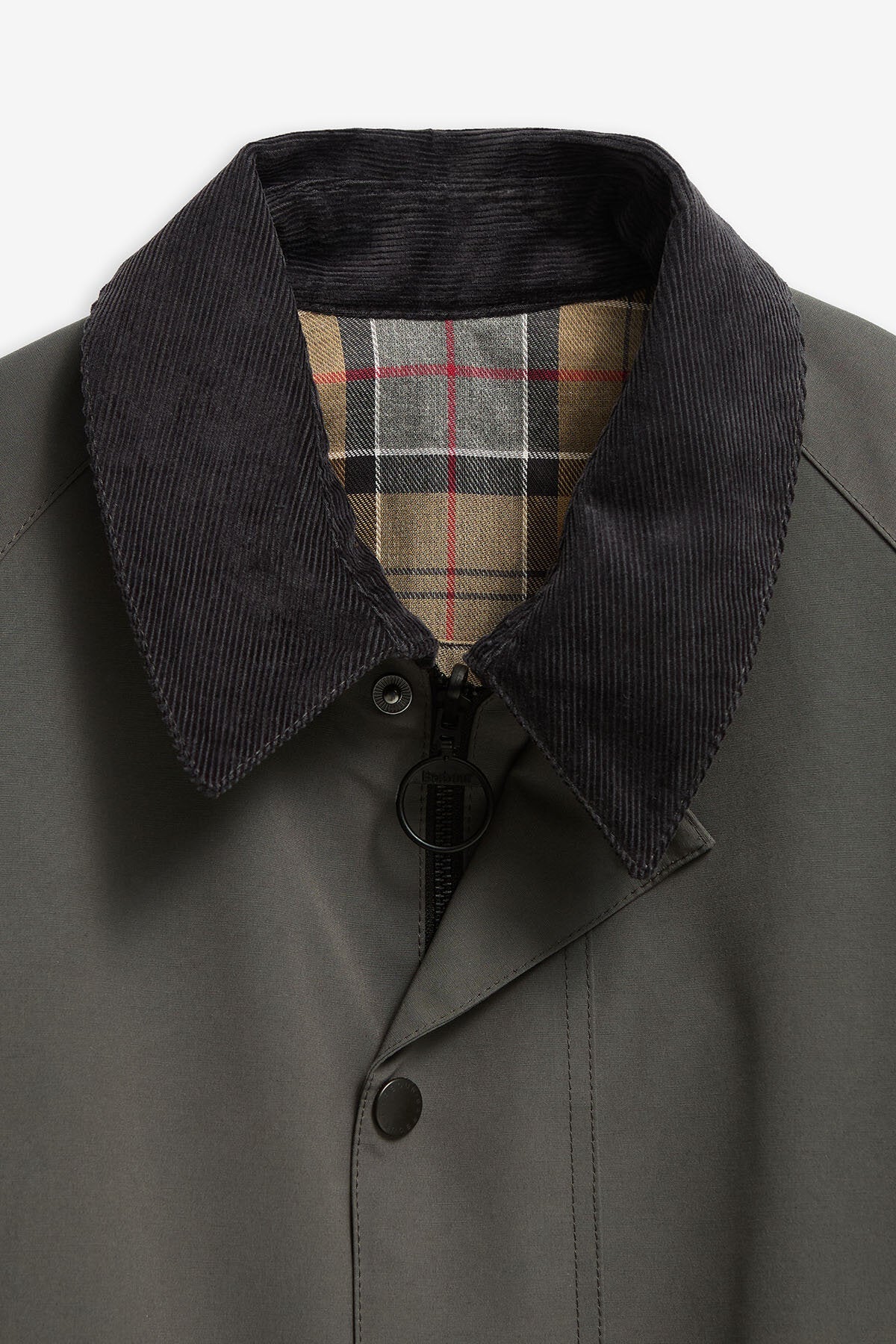 Oversized Reversible Transporter Jacket - ASPHALT GREY