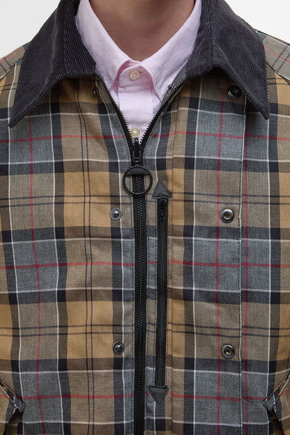 Oversized Reversible Transporter Jacket - ASPHALT GREY