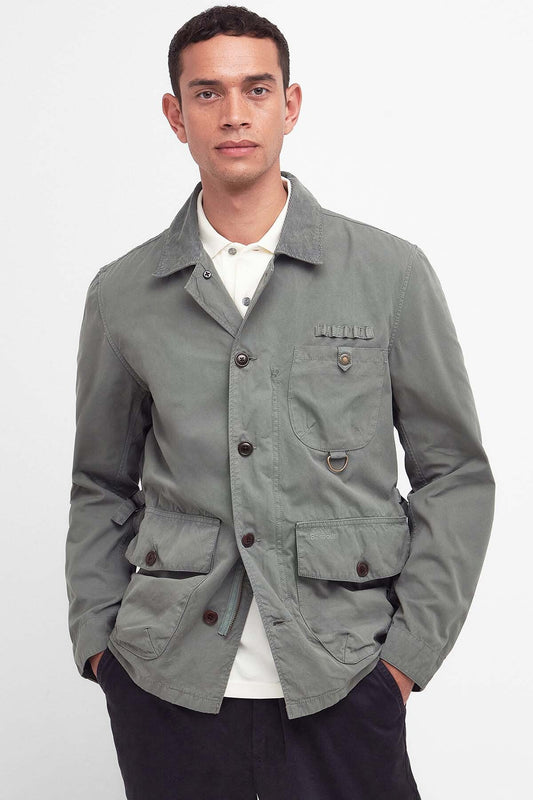 Cotton Salter Overshirt - AGAVE