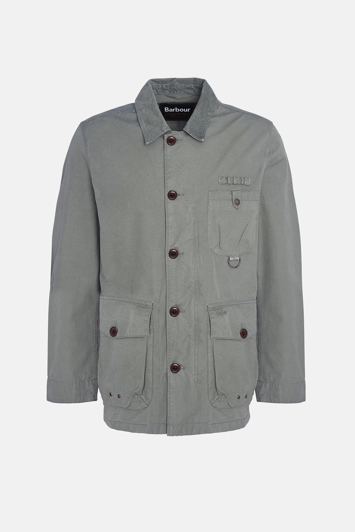 Cotton Salter Overshirt - AGAVE