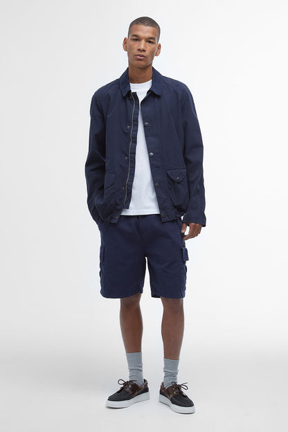 Utility Casual Chore Jacket - NAVY