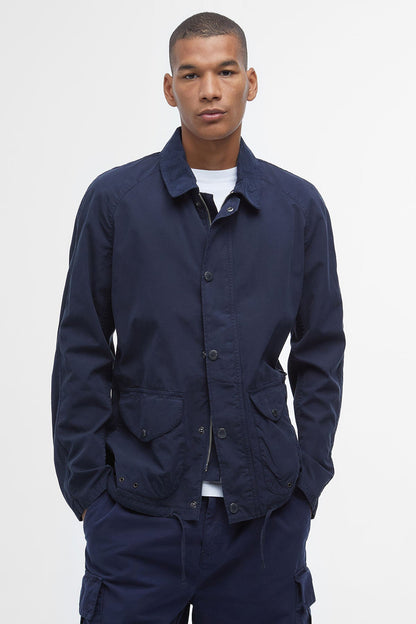 Utility Casual Chore Jacket - NAVY