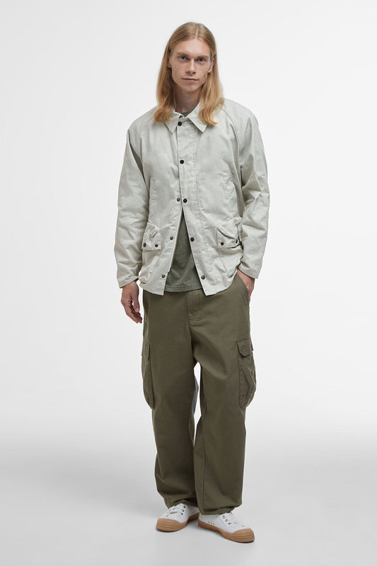 Modified Oversized Bedale Casual Jacket - NATURAL