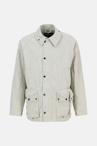 Modified Oversized Bedale Casual Jacket - NATURAL