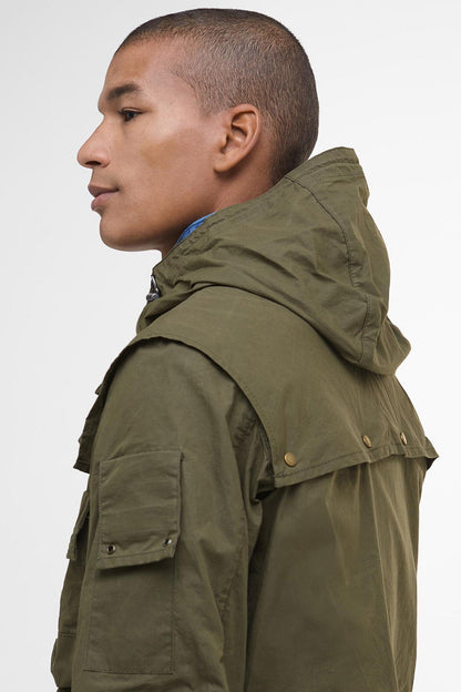Field Utility Casual Jacket - DUSKY GREEN