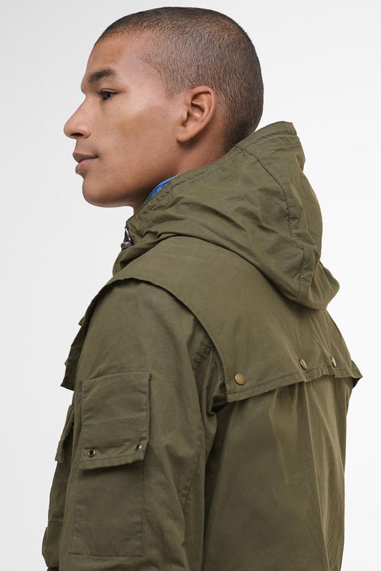 Field Utility Casual Jacket - DUSKY GREEN