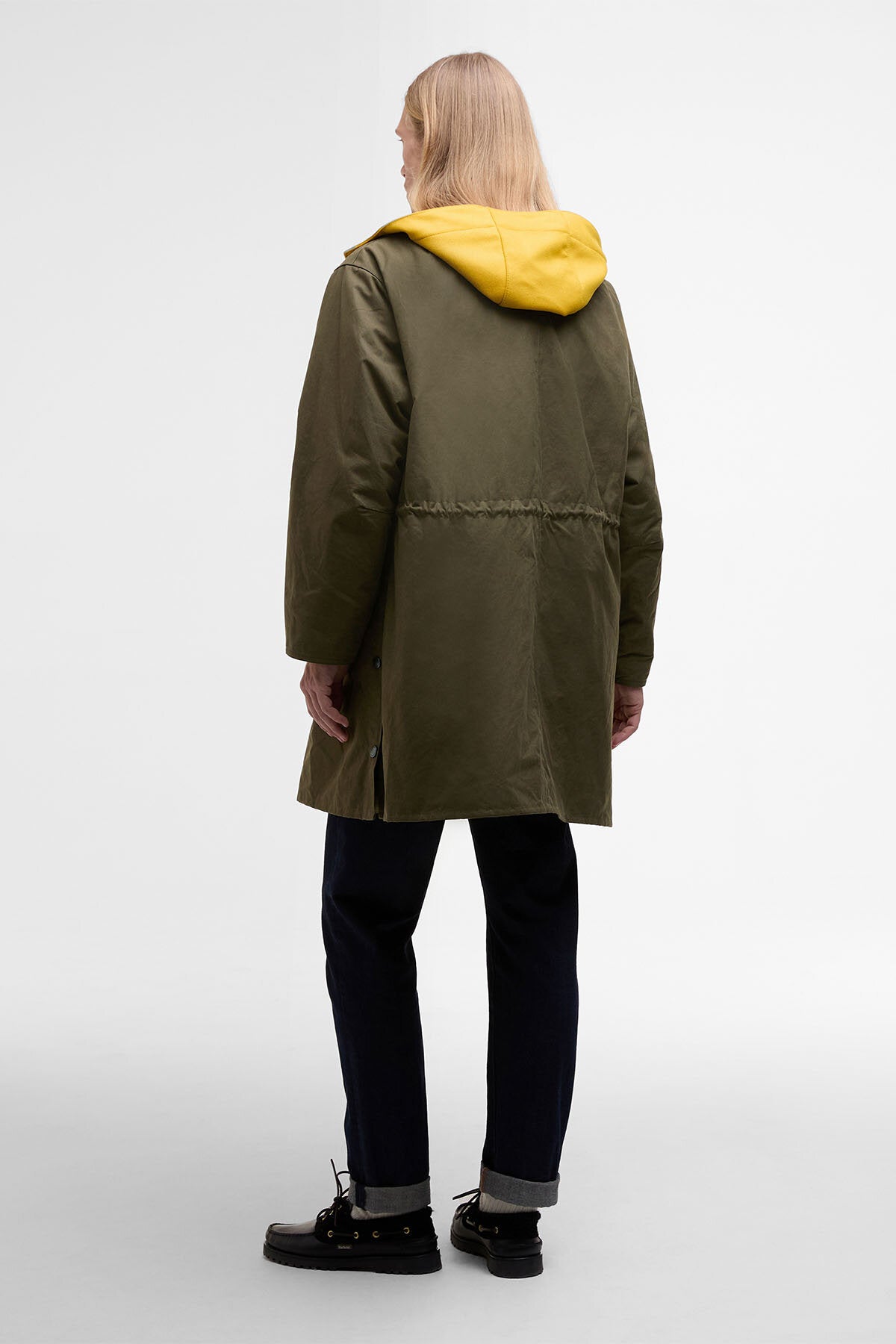 Sunshine Oversized Bedale Casual Field Coat - KHAKI BROWN