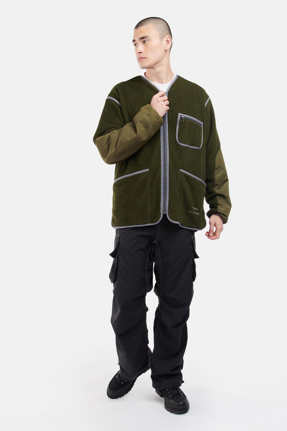 And Wander Fleece - OLIVE