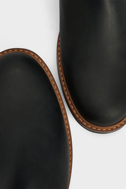 Farsley Chelsea Boots - BLACK