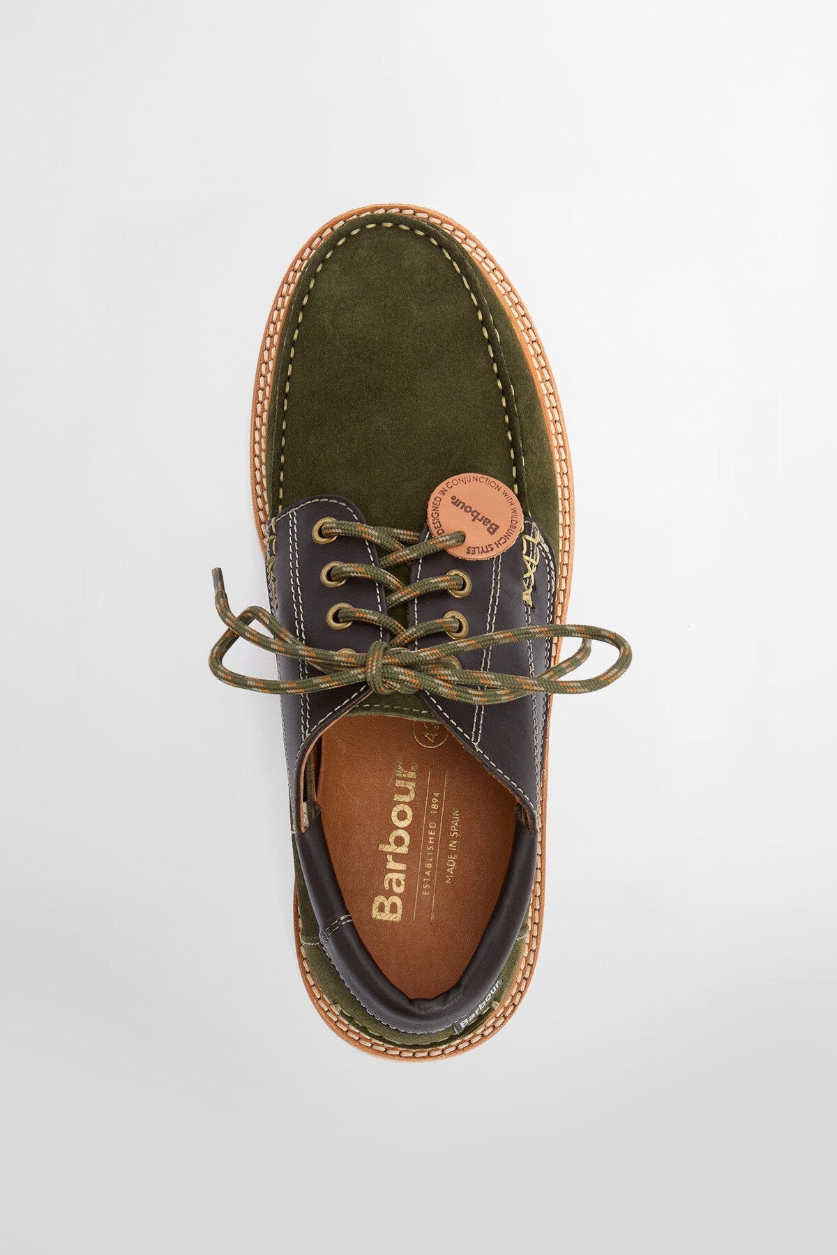 Southfield Moccasins - GREEN/BROWN