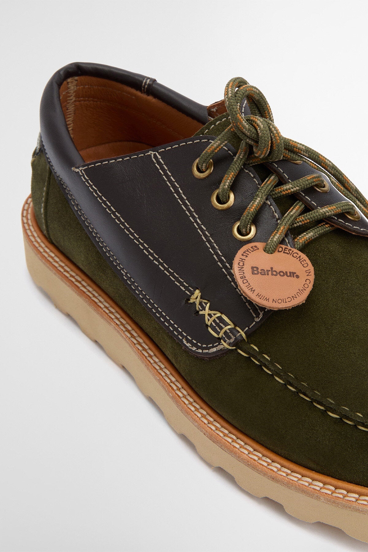 Southfield Moccasins - GREEN/BROWN