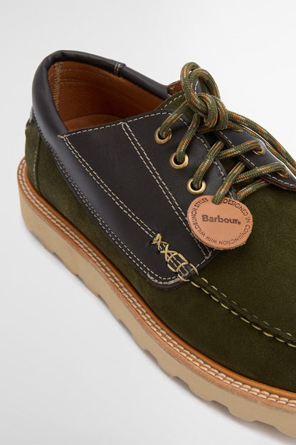 Southfield Moccasins - GREEN/BROWN