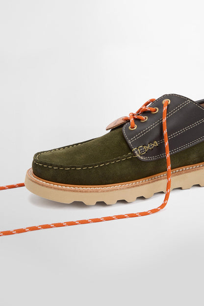 Southfield Moccasins - GREEN/BROWN
